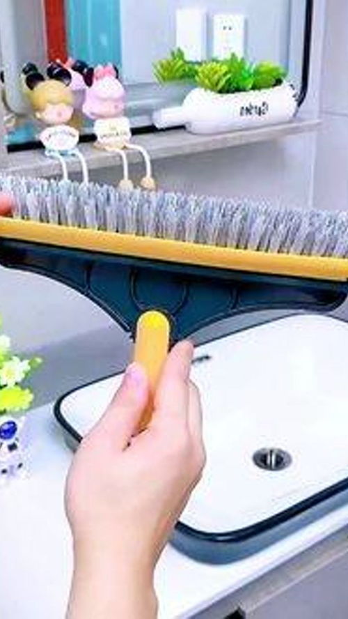 衛(wèi)生間清潔新革命 高效清潔刷，邊角縫隙無處遁形